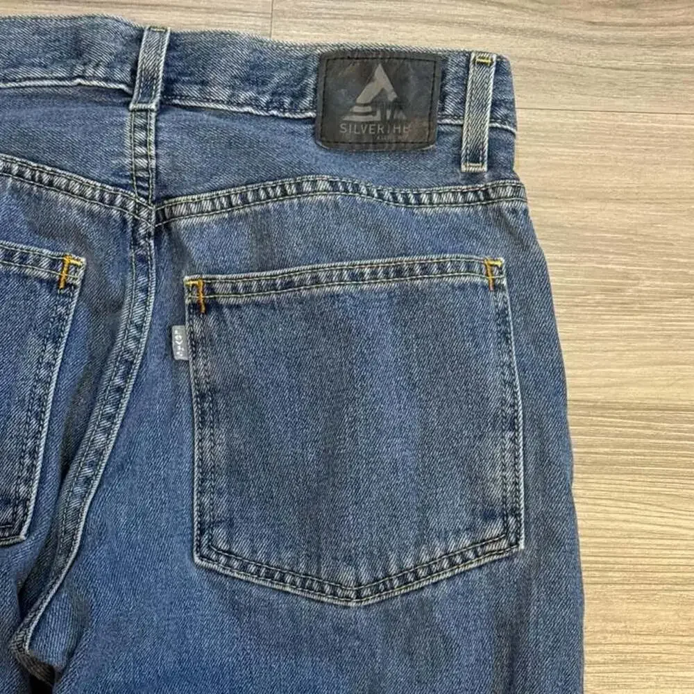Levi's SilverTab Relaxed Fit Medium Wash Denim Jeans W29 L32
